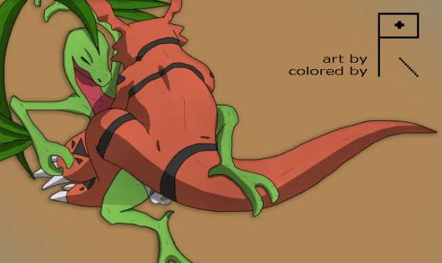 grovyle+guilmon