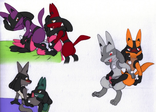 lucario+original character+vitrex