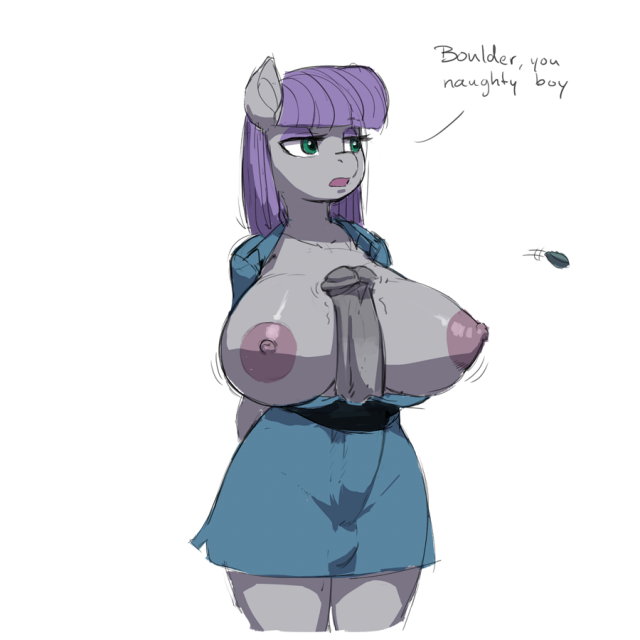 boulder (mlp)+maud pie