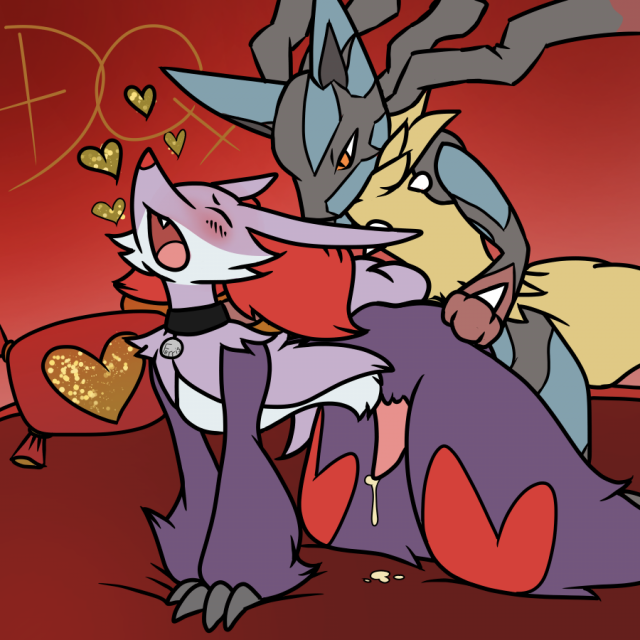 delphox+mega lucario