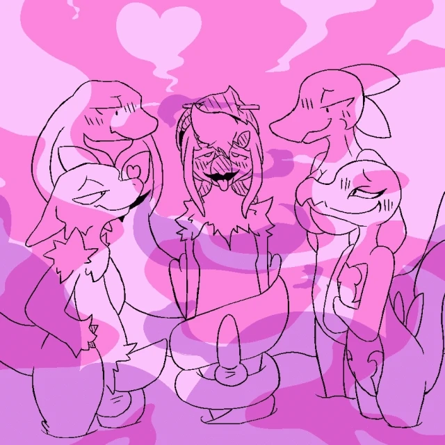 arbok+charmander+jack+pheronoa+salazzle