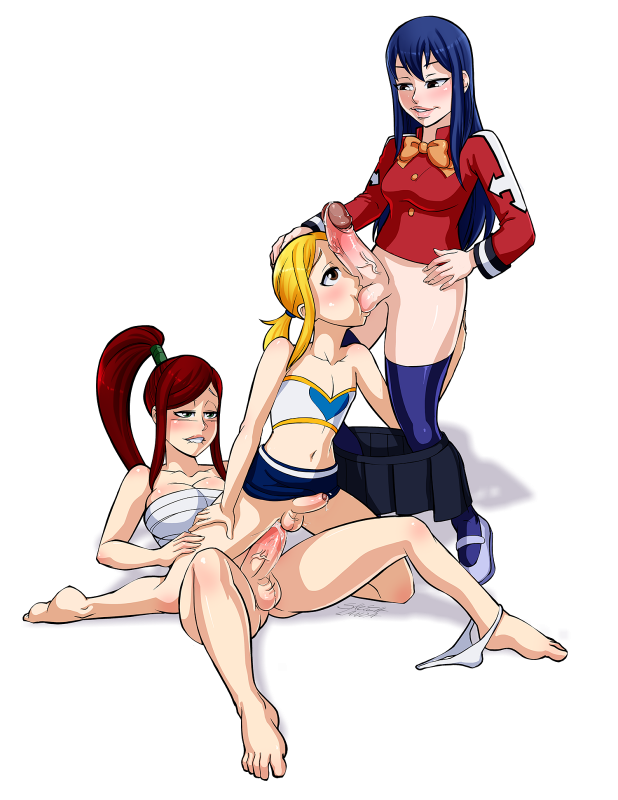 erza scarlet+lucy heartfilia+wendy marvell