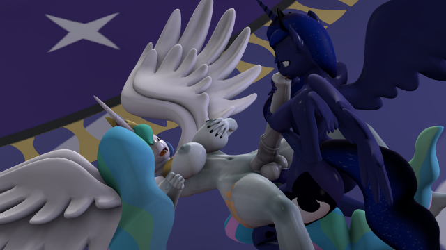 princess celestia (mlp)+princess luna (mlp)