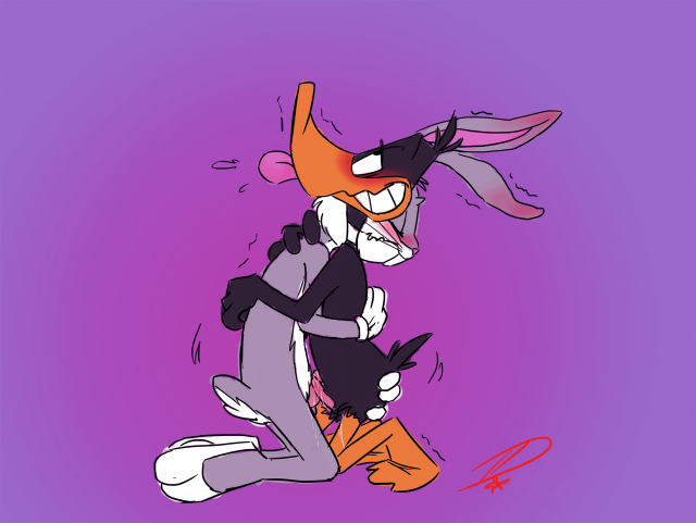 bugs bunny+daffy duck