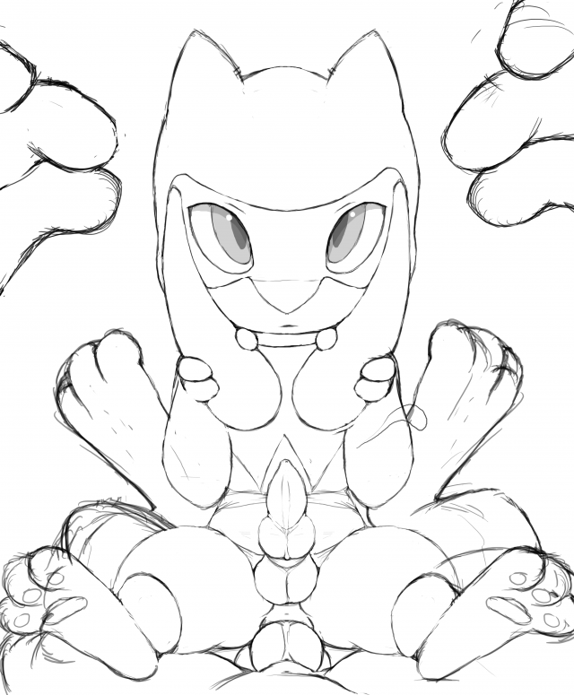 lucario+riolu