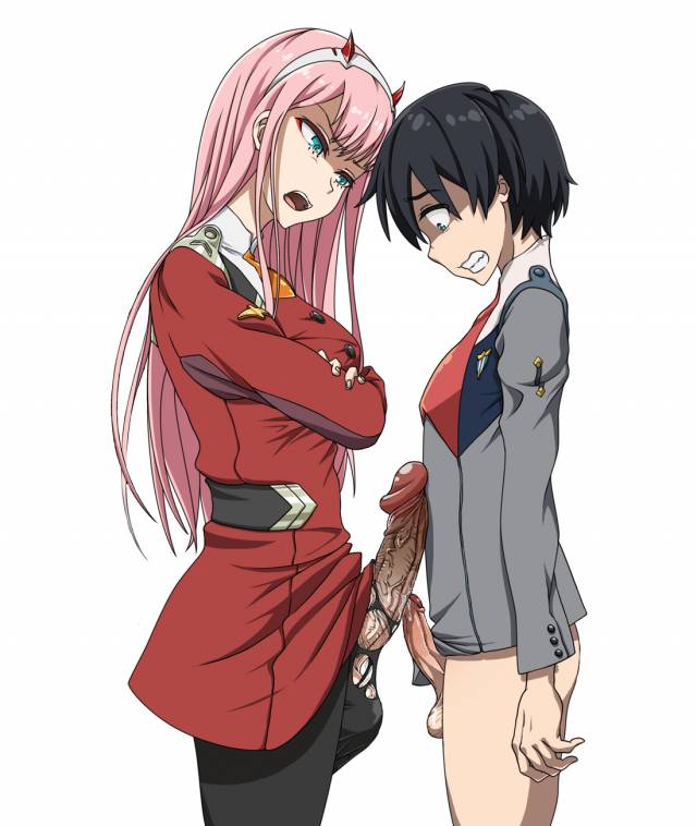 hiro (darling in the franxx)+zero two (darling in the franxx)