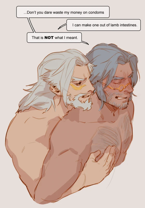 hanzo+mccree+okami hanzo+scrooge mccree
