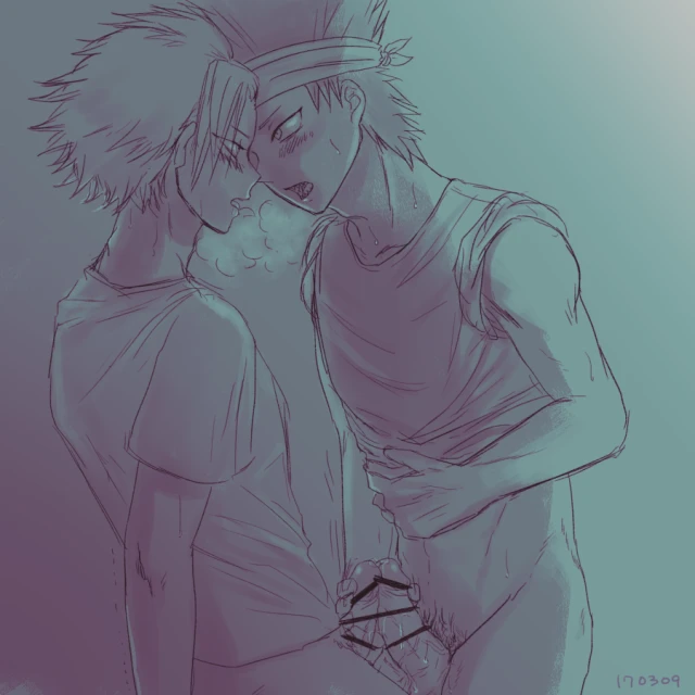 eijirou kirishima+katsuki bakugou