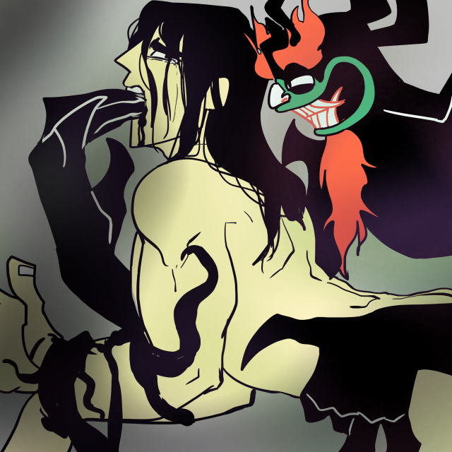 aku+samurai jack (character)