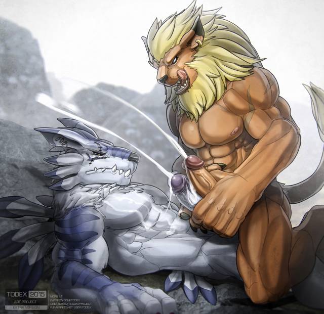 leomon+weregarurumon