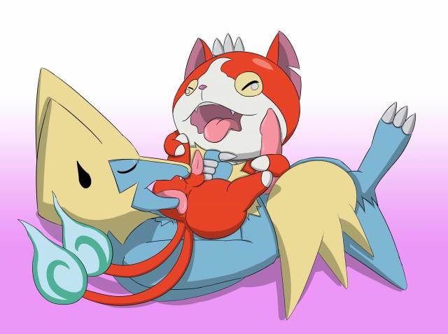 jibanyan+manectric