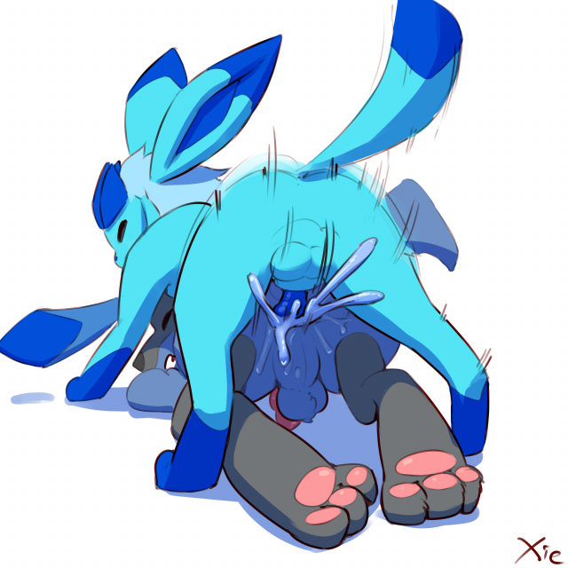 glaceon+riolu