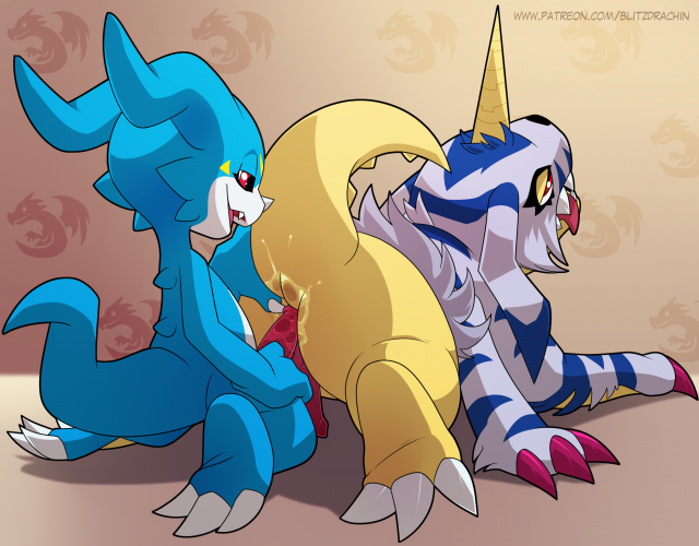 gabumon+veemon