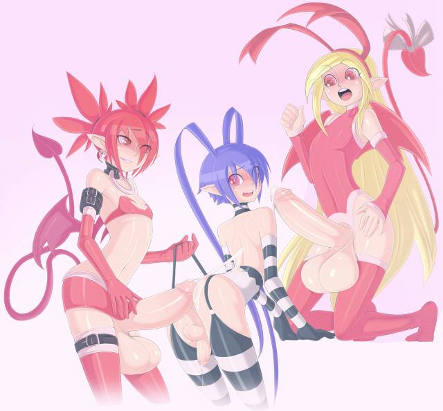 etna+flonne+flonne (fallen angel)+laharl