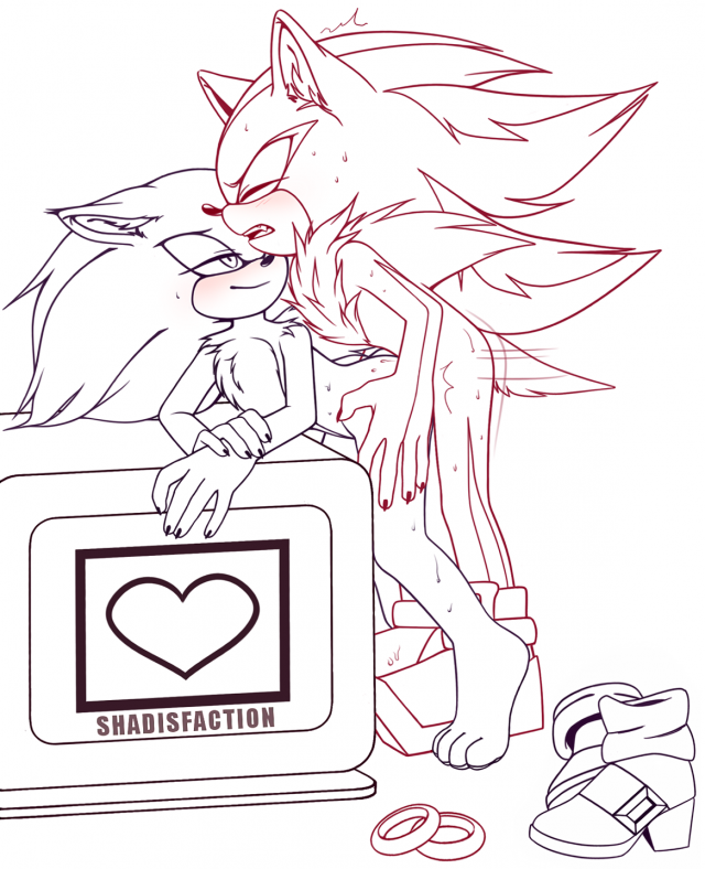 shadow the hedgehog+sonic the hedgehog+thrust