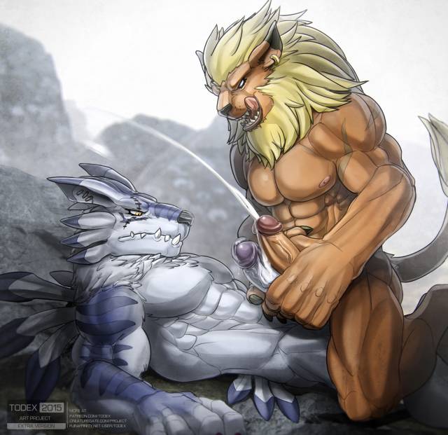 leomon+weregarurumon