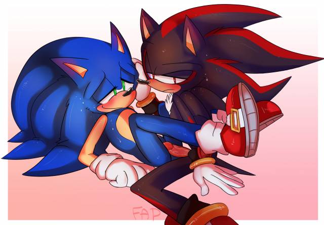 shadow the hedgehog+sonic the hedgehog