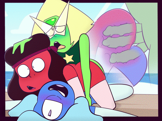 peridot (steven universe)+ruby (steven universe)+sapphire (steven universe)