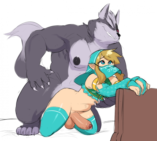 gerudo link+link+wolf o'donnell