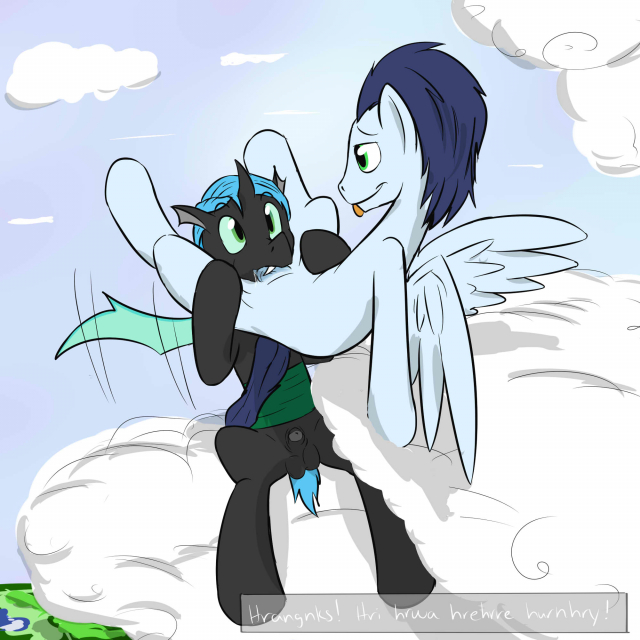 changeling+nembis+soarin (mlp)+wonderbolts (mlp)