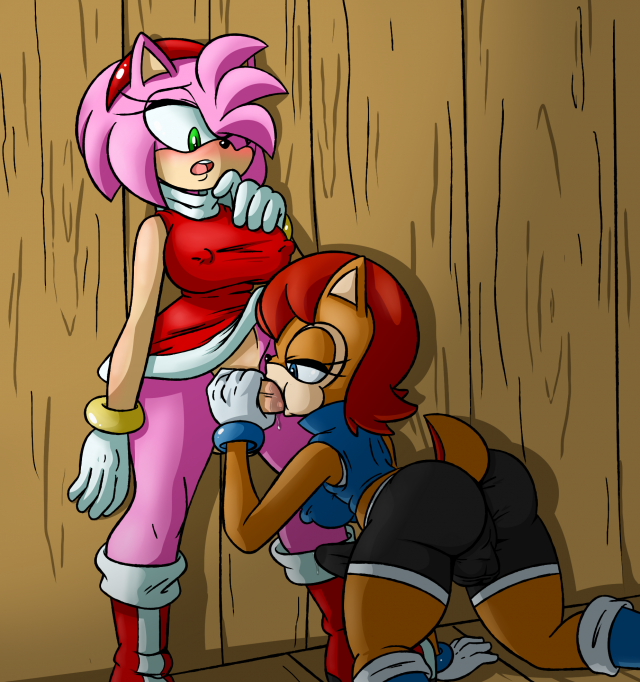 amy rose+sally acorn