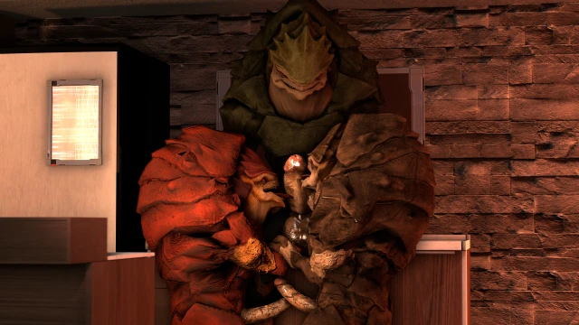 krogan+urdnot wrex