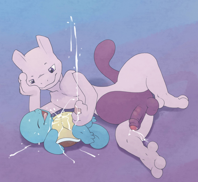 mewtwo+squirtle