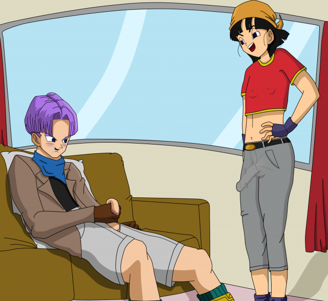 pan (dragon ball)+trunks briefs