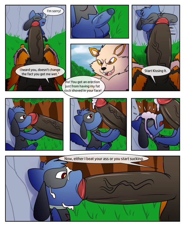 arcanine+riolu