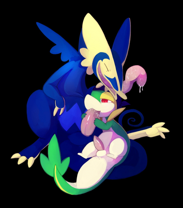 kecleon+snivy