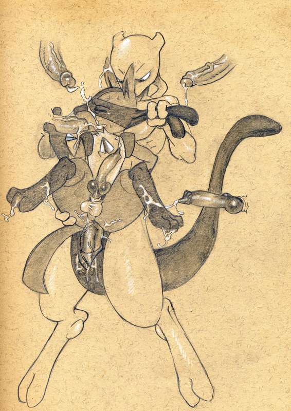 lucario+mewtwo