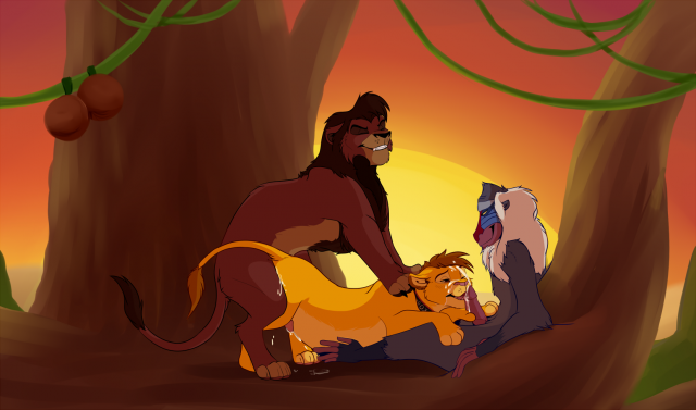 kovu+luca+rafiki