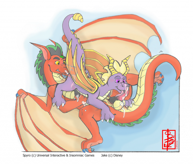 jake long+spyro