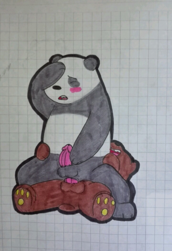 grizzly (character)+panda (character)