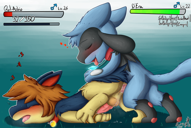 quilava+riolu