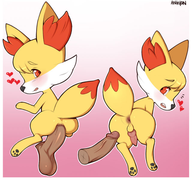 fennekin+red tail