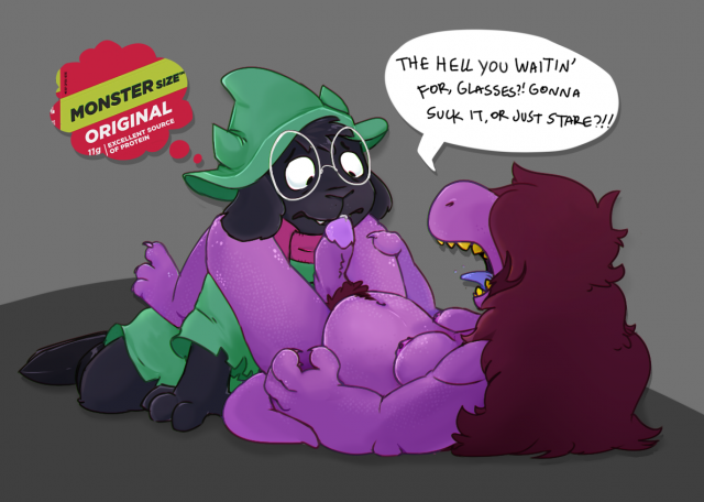 ralsei+susie (deltarune)