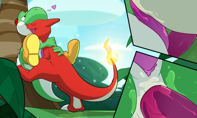 charmeleon+yoshi