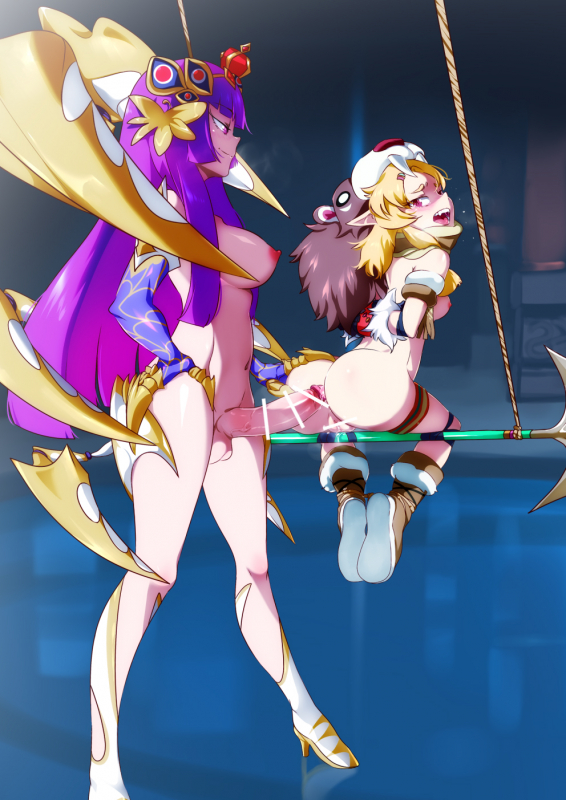 arachnia (knights chronicle)+momo (knights chronicle)