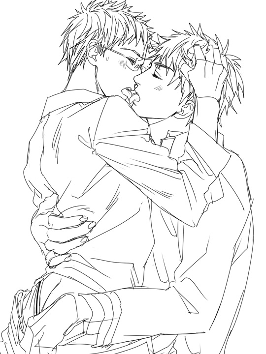 hyuuga junpei+kiyoshi teppei