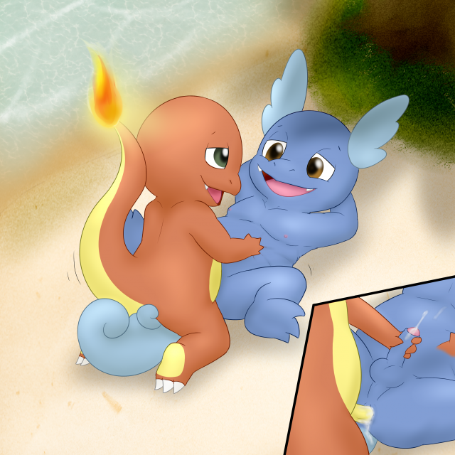 charmander+wartortle