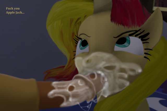 applejack+sunset shimmer