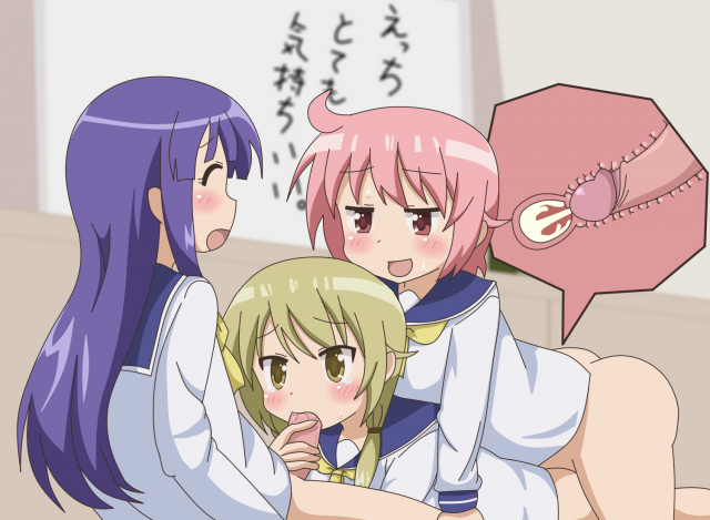 hinata yukari+ichii yui+nonohara yuzuko