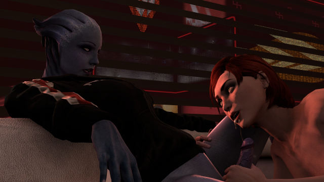 asari+femshep+liara t'soni