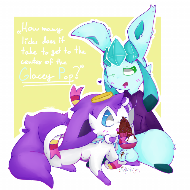 glaceon+sylveon