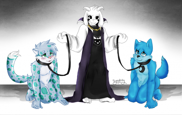 asriel dreemurr+god of hyperdeath