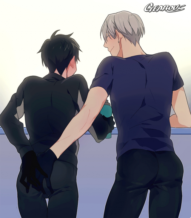 katsuki yuuri+viktor nikiforov