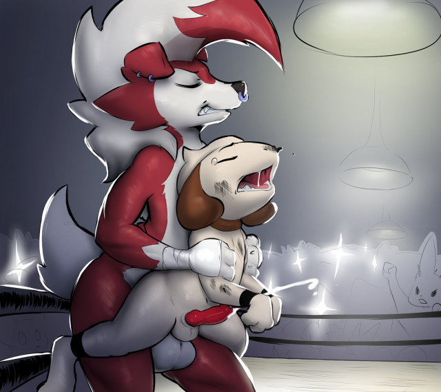 lycanroc+midnight lycanroc+smeargle+werewolf