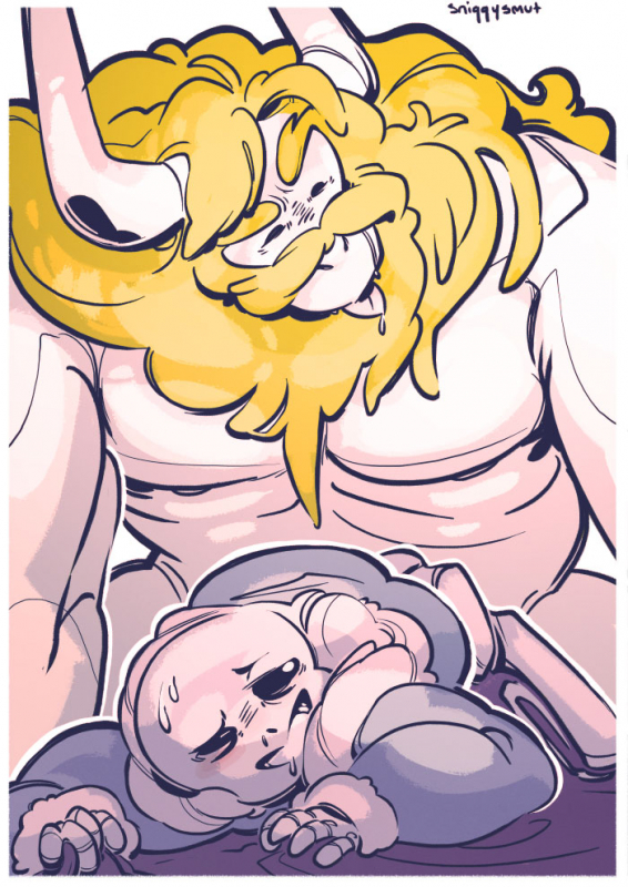 asgore dreemurr+sans