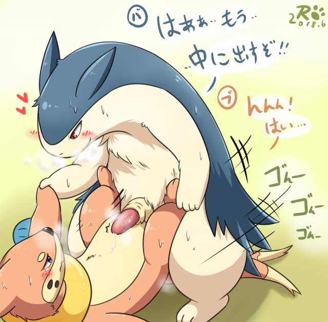 buizel+typhlosion